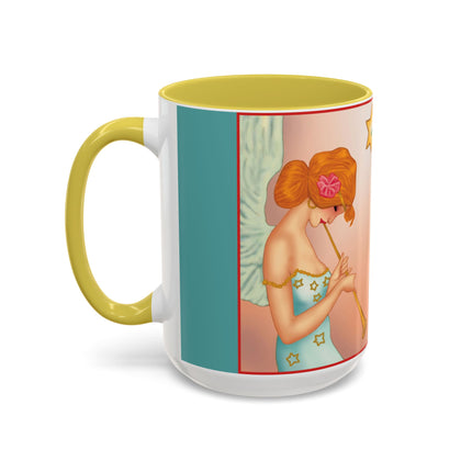 Heavenly Angel Duet Colorful Mugs (11oz, 15oz)