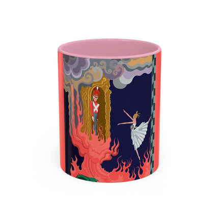 The Firebird's Awakening Colorful Mug (11oz, 15oz) – Ballet Fantasy, Mythic Fire & Art Deco Drama