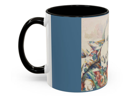 The Three Skulls by Paul Cézanne Colorful Mugs (11oz, 15oz)
