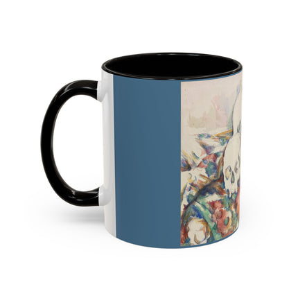 The Three Skulls by Paul Cézanne Colorful Mugs (11oz, 15oz)