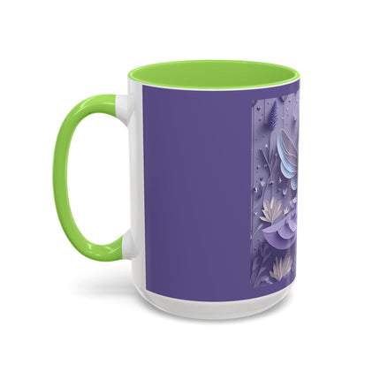 Lavender Fairy Colorful Mugs (11oz, 15oz)
