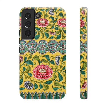 Chinese Floral Illustration by Owen Jones Phone Cases