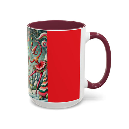 Christmas Ballet of the Absurd Colorful Mugs (11oz, 15oz)