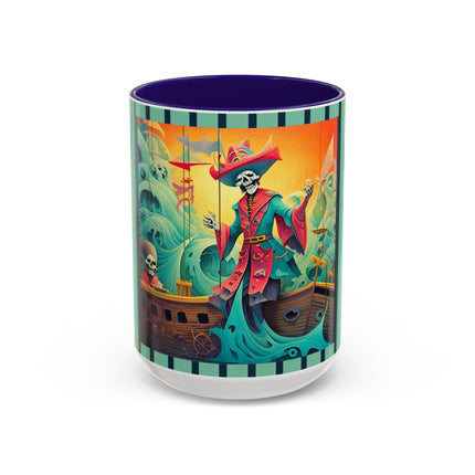 Skeleton Crew of the Misty Seas Colorful Mugs (11oz, 15oz)