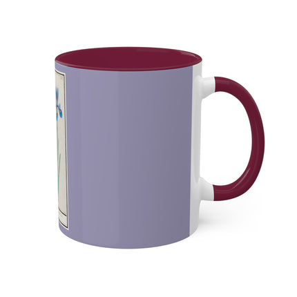 Iris, Iris sibirica by Anselmus Boëtius de Boodt Colorful Mugs, 11oz