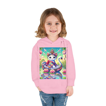 Geisha Kitten’s River Voyage Toddler Pullover Fleece Hoodie