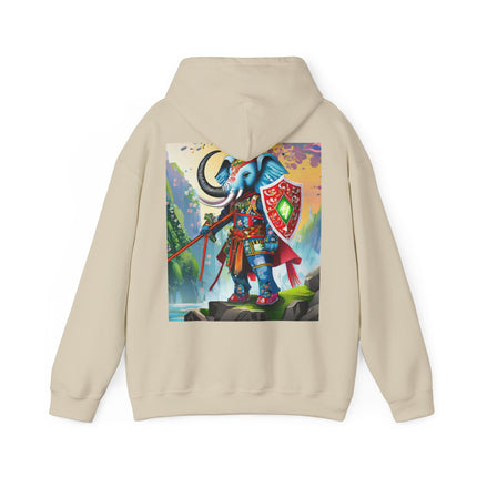 Cyberpunk Elephant – Heavy Blend™ Hooded Sweatshirt