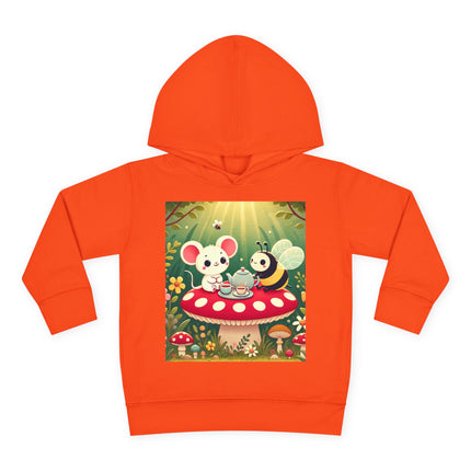 Tea Time Friends Toddler Pullover Fleece Hoodie