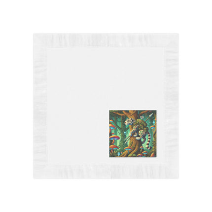 Silent Stripes White Coined Napkins
