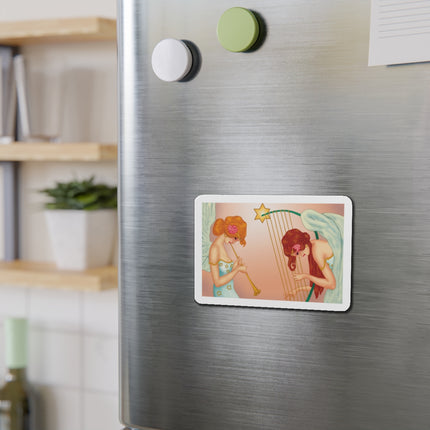 Heavenly Angel Duet Die-Cut Magnets (5 Sizes)