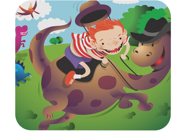 Rip-Roaring Fun Mouse Pad, Rectangle
