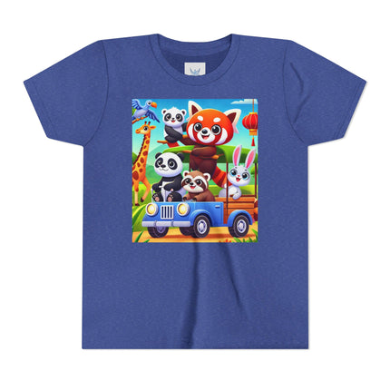 Safari Friends on the Move Youth Short Sleeve Tee