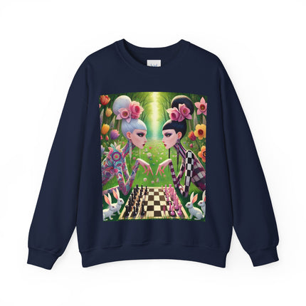 Spring Gambit: A Fairy’s Move Heavy Blend™ Crewneck Sweatshirt