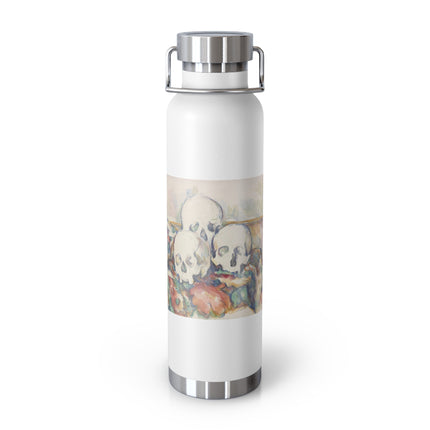 The Three Skulls by Paul Cézanne Copper Vacuum Insulated Bottle, 22oz
