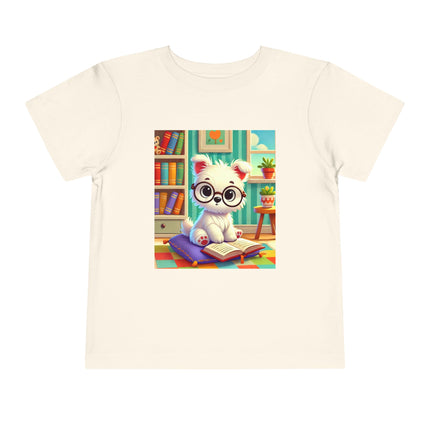 Little Scholar Pup Toddler Short Sleeve Tee