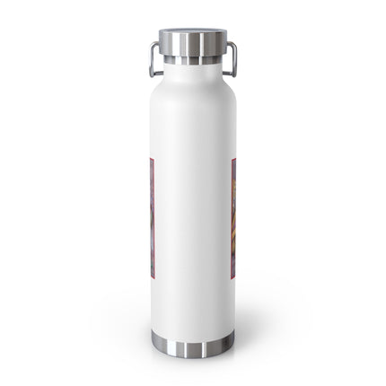A Fairy's Whimsical Tea Party Copper Vacuum Insulated Bottle, 22 oz