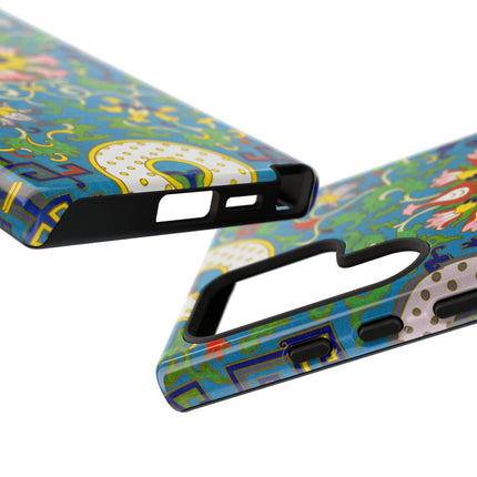 Chinese Floral Illustration by Owen Jones Phone Cases