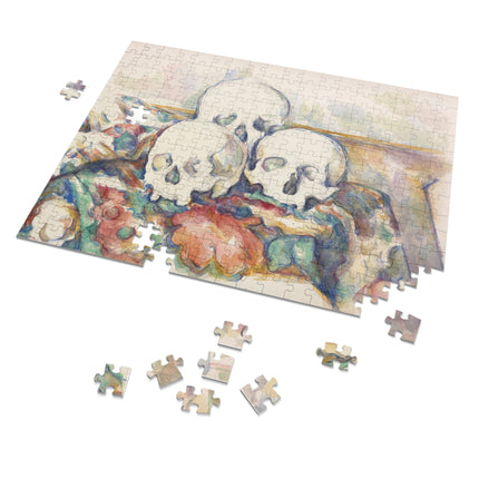 The Three Skulls by Paul Cézanne Puzzle (30, 110, 252, 500-Piece)