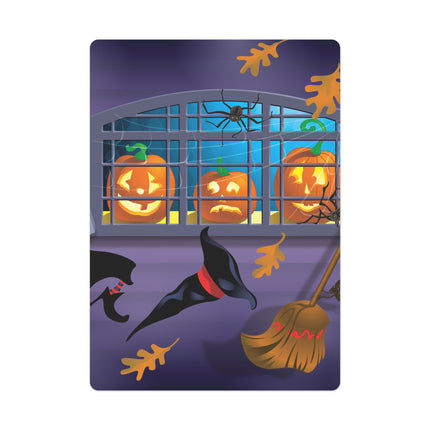 Whimsical Halloween Mischief Playing Cards