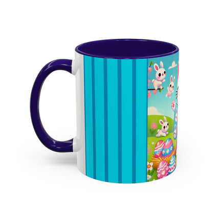 Springtime Kitten’s Easter Joy Colorful Mugs (11oz, 15oz)