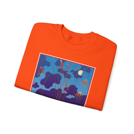 Fireworks in Venice by George Barbier Heavy Blend™ Crewneck Sweatshirt