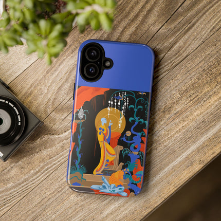 Mystic Oracle Phone Case – Sacred Glow & Eternal Grace
