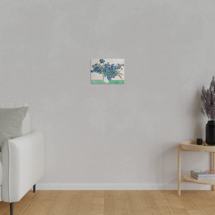 Irises by Vincent Van Gogh Matte Canvas, Stretched, 0.75"