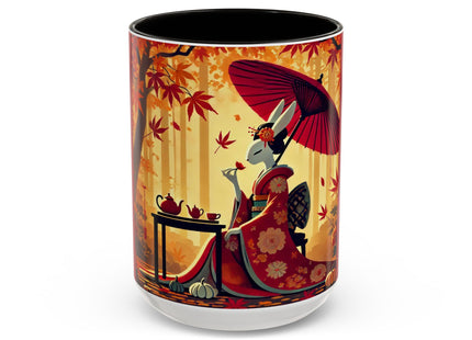 Theatrical Harvest Rabbit Colorful Mugs (11oz, 15oz)