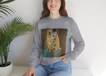 The Kiss by Gustav Klimt Heavy Blend™ Crewneck Sweatshirt