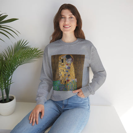 The Kiss by Gustav Klimt Heavy Blend™ Crewneck Sweatshirt