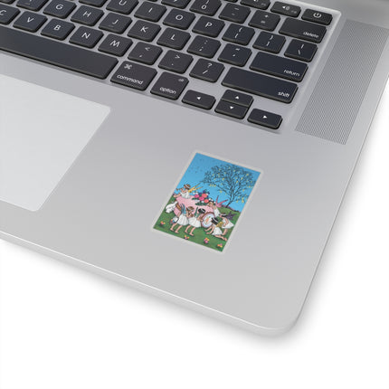 Enchanted Easter Gathering Kiss-Cut Stickers (4 Sizes)