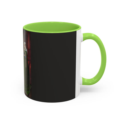 Arnolfini Portrait by Jan Van Eyck Colorful Mugs (11oz, 15oz)