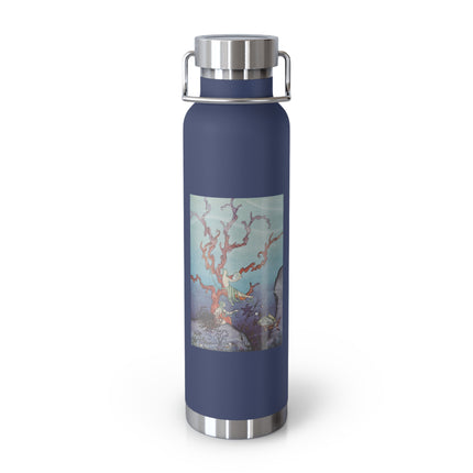 Beautiful Shells by Virginia Frances Sterrett Copper Vacuum Insulated Bottle, 22oz