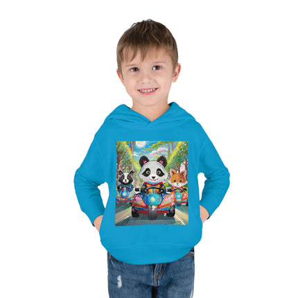Bumper Car Bonanza Toddler Pullover Fleece Hoodie