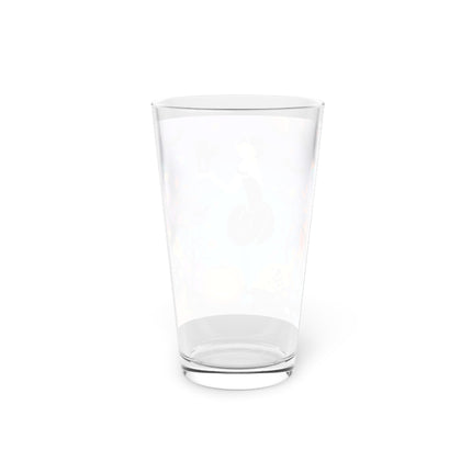 🐈‍⬛🎃 The Midnight Black Cat Masquerade Glass, 16oz – Whimsical Halloween Elegance
