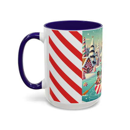 Nutcracker Candy-Striped Adventure Colorful Mugs (11oz, 15oz)