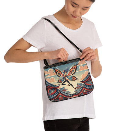 The Dragon Fairy of the Temple Shoulder Bag – Mythic Grace & Ancient Power