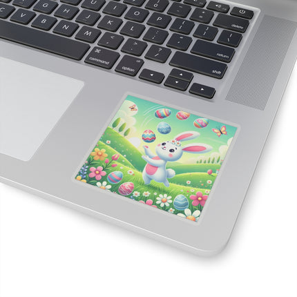 Easter Bunny’s Kiss-Cut Stickers (4 Sizes)