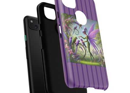 Lavender-Winged Fairy Phone Cases