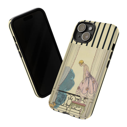 Falbalas et fanfreluches, La Souris by George Barbier Phone Cases