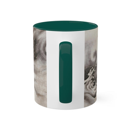 Japanese dragon by Yamada Dōa Colorful Mugs, 11oz