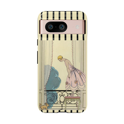 Falbalas et fanfreluches, La Souris by George Barbier Phone Cases