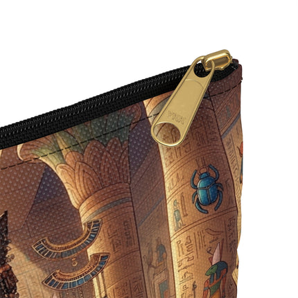 The Egyptian Priestess Cats Flat Pouch – Temple Guardians & Ancient Grace
