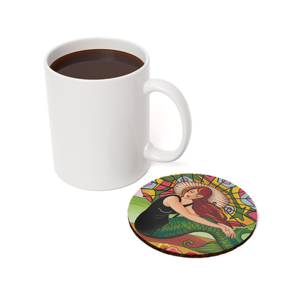 Siren Serenade Cork Back Coaster