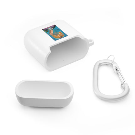 March & Aquamarine AirPods Case — Gem Series by Sofia Chiostri