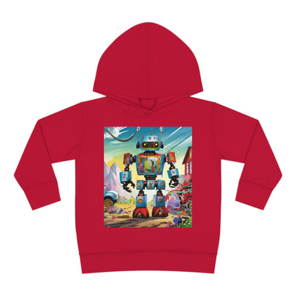 The Rusty Robot Toddler Pullover Fleece Hoodie