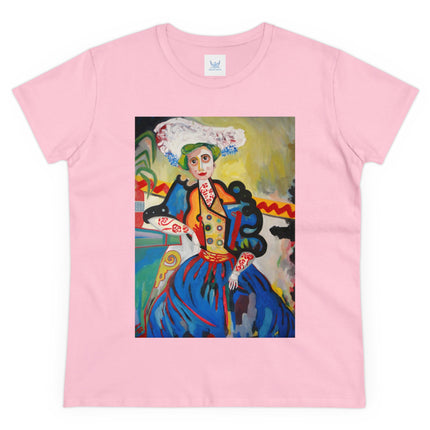 A Mulher by Amadeo de Souza-Carosa Women's Midweight Cotton Tee