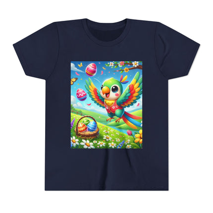 Easter Parrot Youth Short Sleeve Tee
