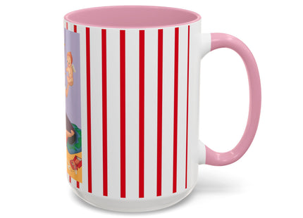 Art Deco Christmas Colorful Mugs (11oz, 15oz)