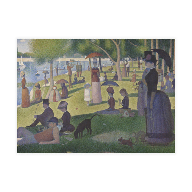 A Sunday on La Grande Jatte by Georges Seurat Postcards (envelopes included) - Bundles of 10, 30, 50 Piec